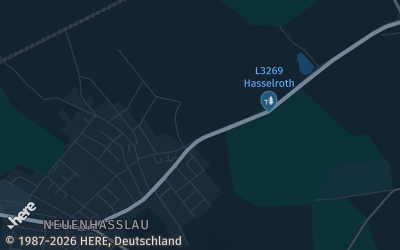 Heizung Map of Hasselroth