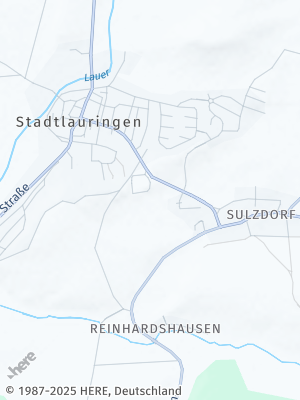 Here Map of Stadtlauringen