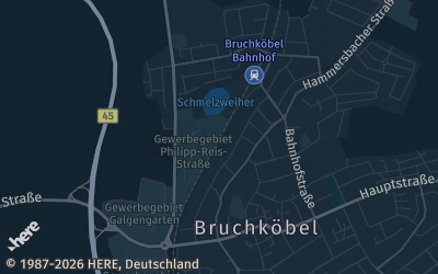 Heizung Map of Bruchköbel