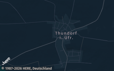 Heizung Map of Thundorf in Unterfranken