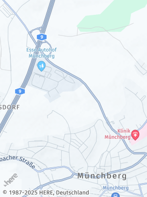 Here Map of Münchberg
