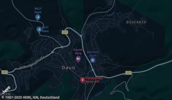 static map