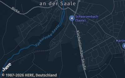 Heizung Map of Schwarzenbach