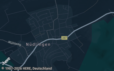 Heizung Map of Nüdlingen