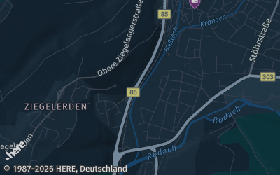 Heizung Map of Kronach