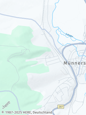 Here Map of Münnerstadt