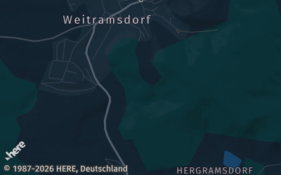 Heizung Map of Weitramsdorf