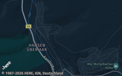 Heizung Map of Aarbergen