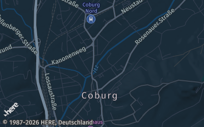 Heizung Map of Coburg