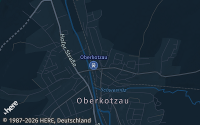 Heizung Map of Oberkotzau