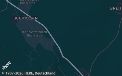 Heizung Map of Oberleichtersbach