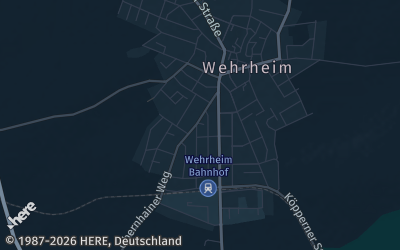 Heizung Map of Wehrheim