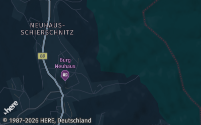 Heizung Map of Neuhaus-Schierschnitz