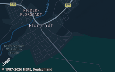 Heizung Map of Florstadt