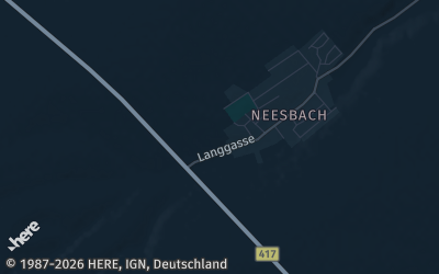 Heizung Map of Hünfelden