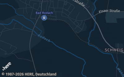 Heizung Map of Bad Rodach