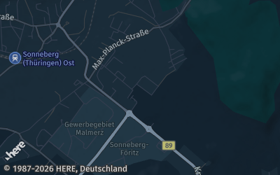 Heizung Map of Föritz