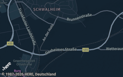 Heizung Map of Friedberg