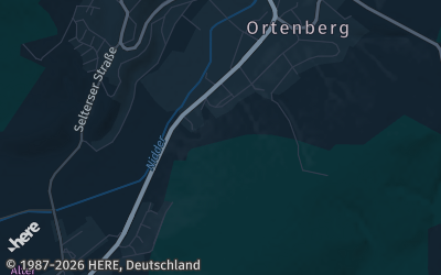Heizung Map of Ortenberg