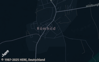 Heizung Map of Römhild