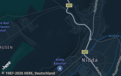 Heizung Map of Nidda