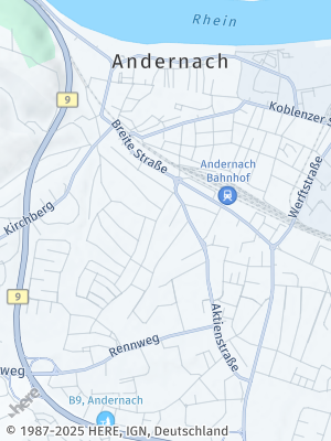 Here Map of Andernach