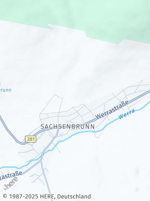 Here Map of Sachsenbrunn
