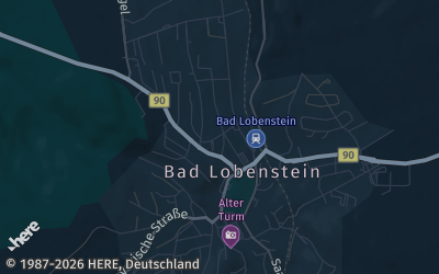 Heizung Map of Bad Lobenstein