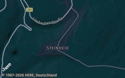 Heizung Map of Steinheid