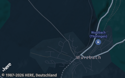Heizung Map of Wurzbach
