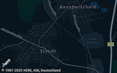 Heizung Map of Staudt