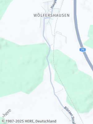Here Map of Wölfershausen