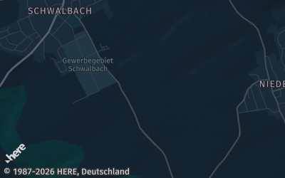 Heizung Map of Schöffengrund