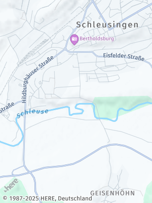 Here Map of Schleusingen