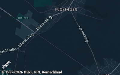 Heizung Map of Waldbrunn