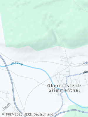 Here Map of Obermaßfeld-Grimmenthal