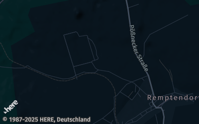 Heizung Map of Remptendorf
