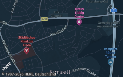 Heizung Map of Künzell