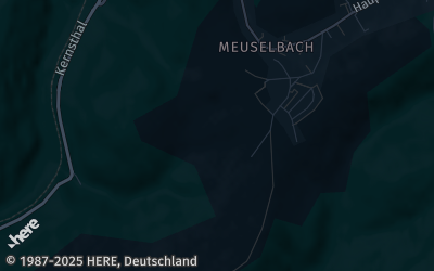 Heizung Map of Meuselbach-Schwarzmühle