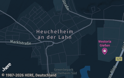 Heizung Map of Heuchelheim