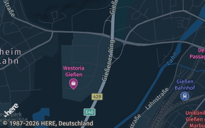 Heizung Map of Gießen