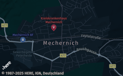 Heizung Map of Mechernich
