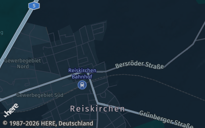 Heizung Map of Reiskirchen