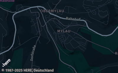 Heizung Map of Mylau