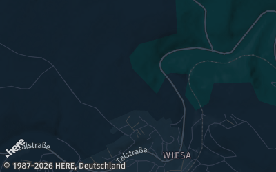 Heizung Map of Thermalbad Wiesenbad