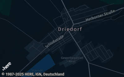 Heizung Map of Driedorf