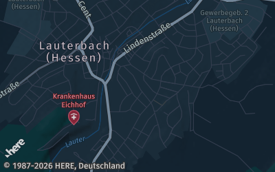 Heizung Map of Lauterbach