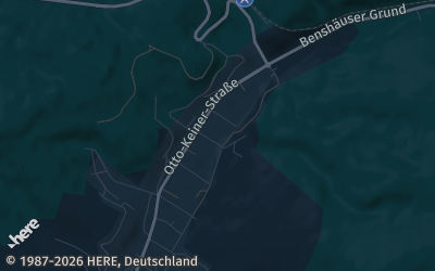 Heizung Map of Benshausen
