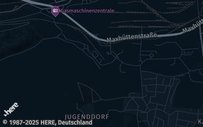 Heizung Map of Unterwellenborn