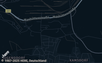 Heizung Map of Kamsdorf